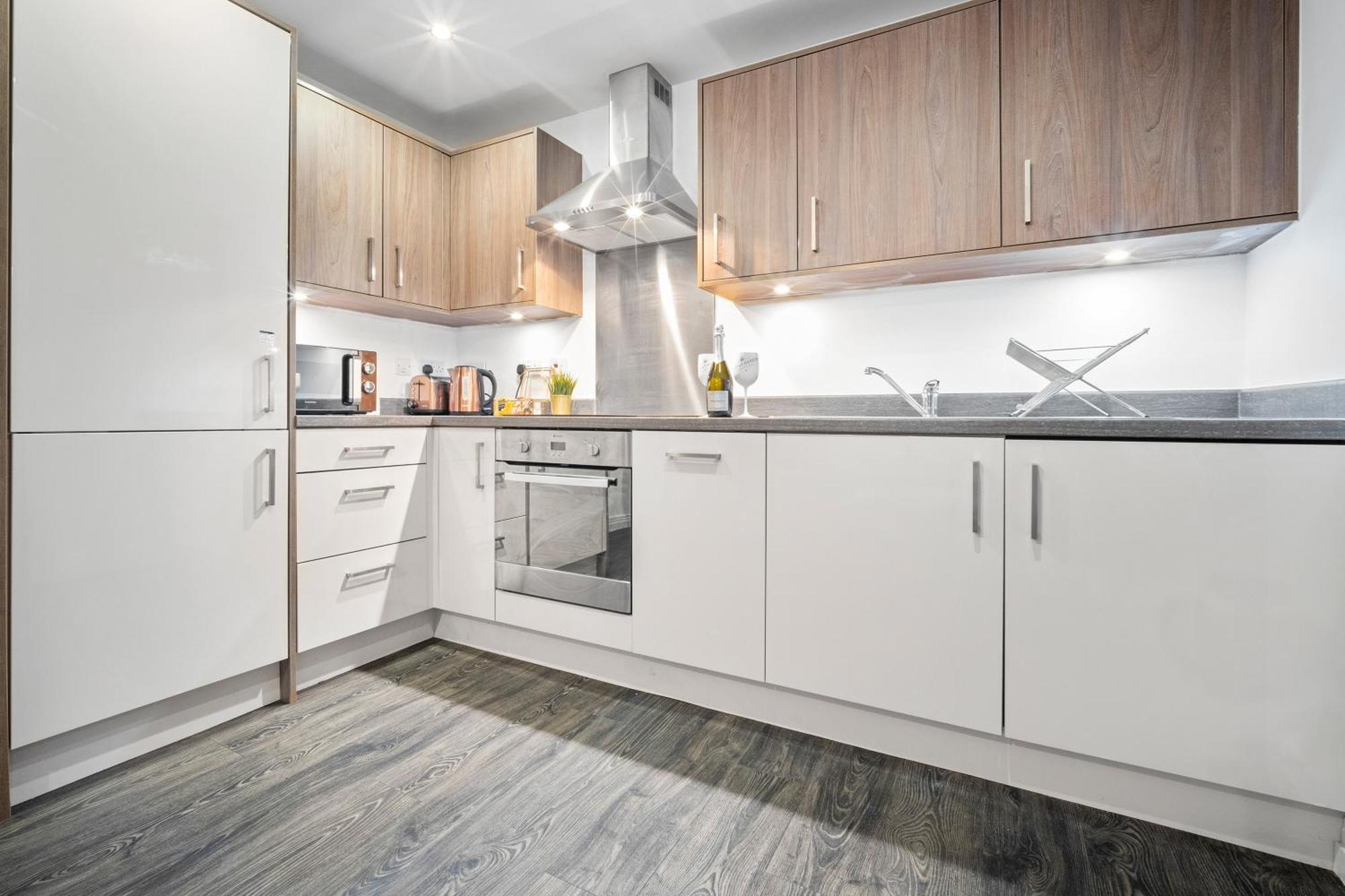 New Luxe Apartment - Secure Parking - Birmingham City Centre - Netflix - Wifi - Top Rated - 54M Eksteriør bilde