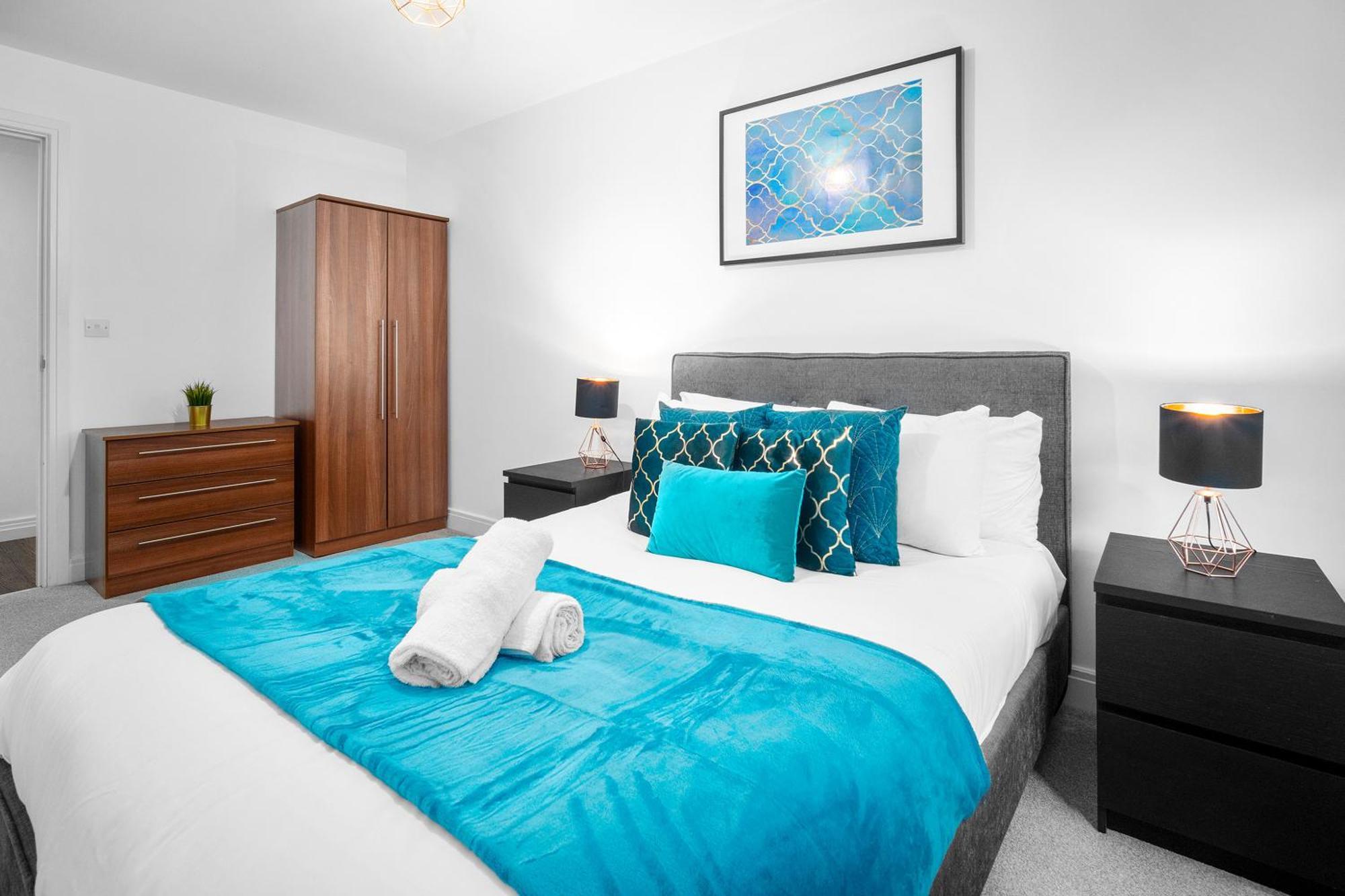 New Luxe Apartment - Secure Parking - Birmingham City Centre - Netflix - Wifi - Top Rated - 54M Eksteriør bilde